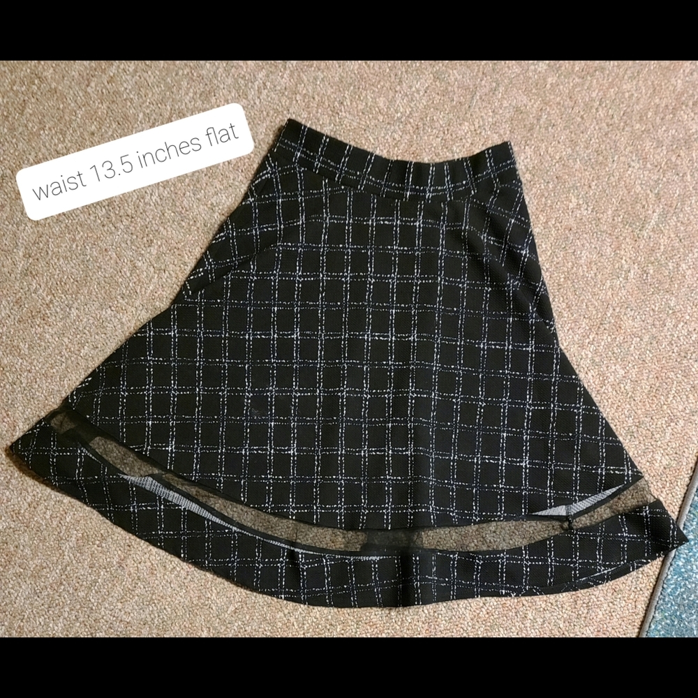 Faith and Joy black swing skirt size medium